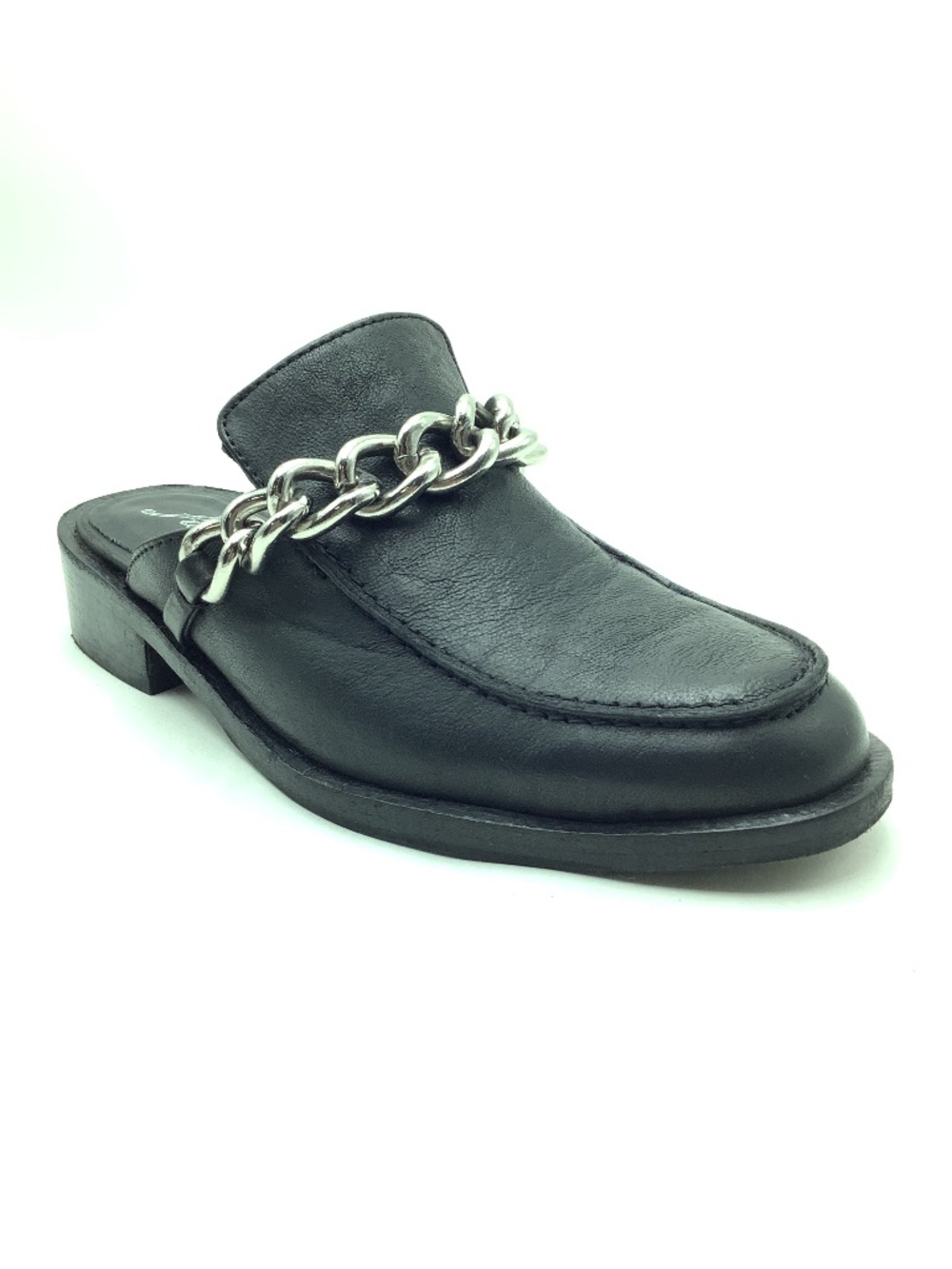 Free People Leather Loafer Mules Size: US 6.5/ EU 36.5